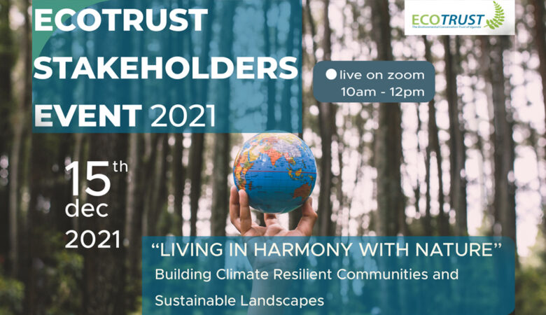 Upcoming Event: The ECOTRUST Annual Stakeholders Event 2021